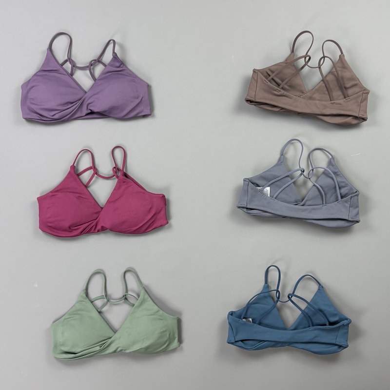 Pilate Yoga Workout - Sujetador deportivo Vision para mujer, cuello