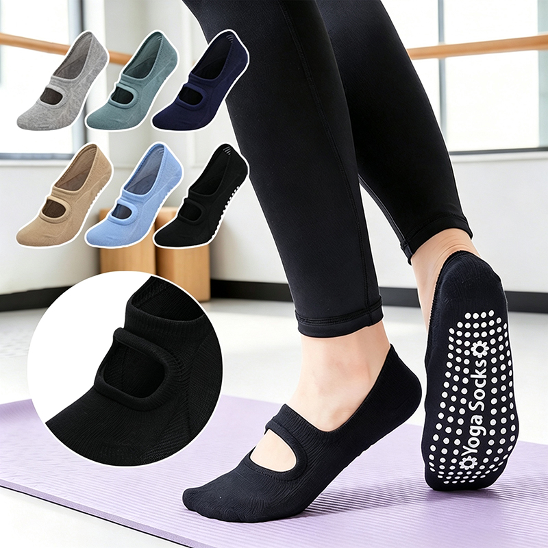 Pilate Yoga Workout - Calcetines de Yoga Antideslizantes para Mujer,