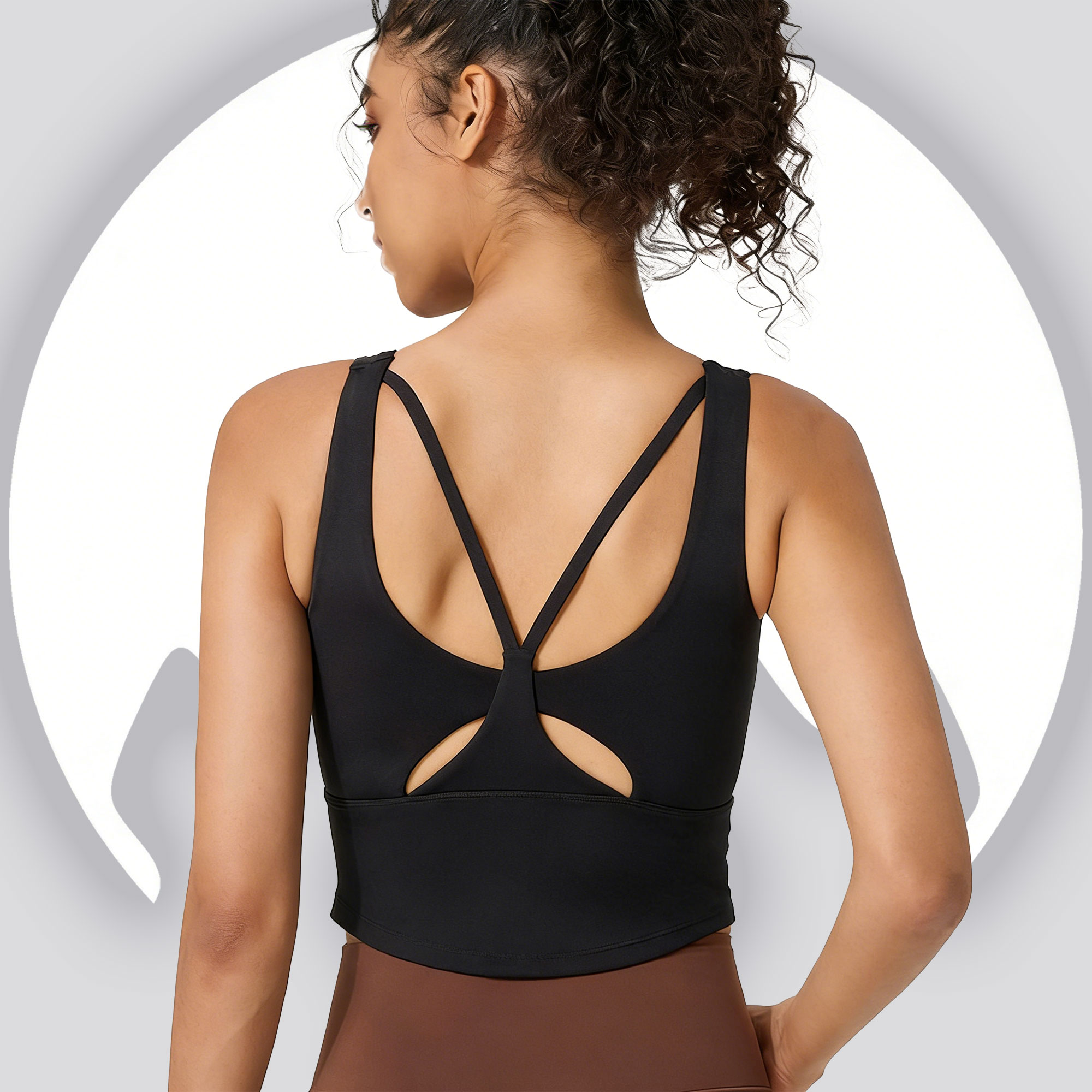 Pilate Yoga Workout - Sujetador deportivo de yoga para mujer