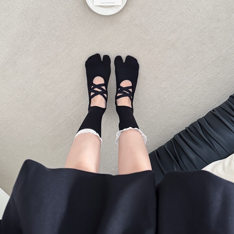 Calcetines de yoga con borde d - Pilates & Yoga Vida reseña y precio