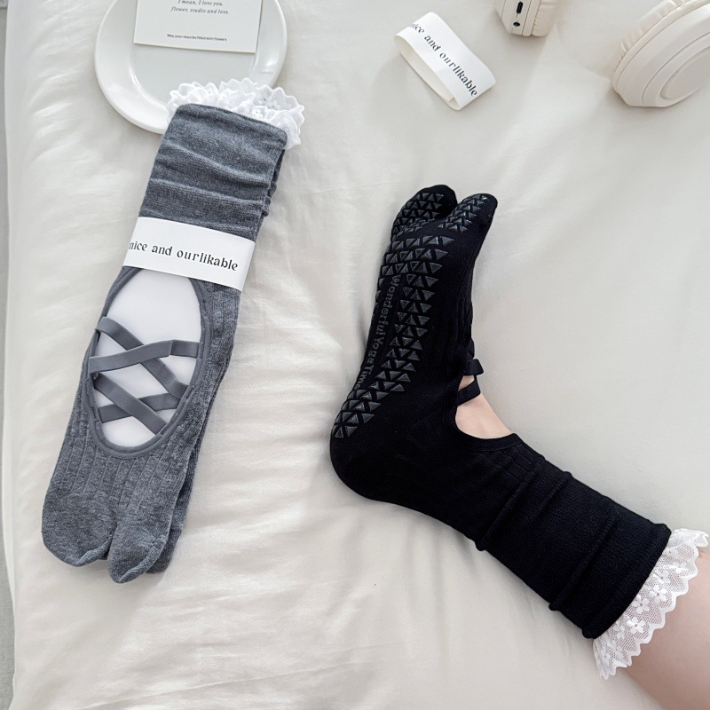 Calcetines de yoga con borde d - Pilates & Yoga Vida reseña y precio