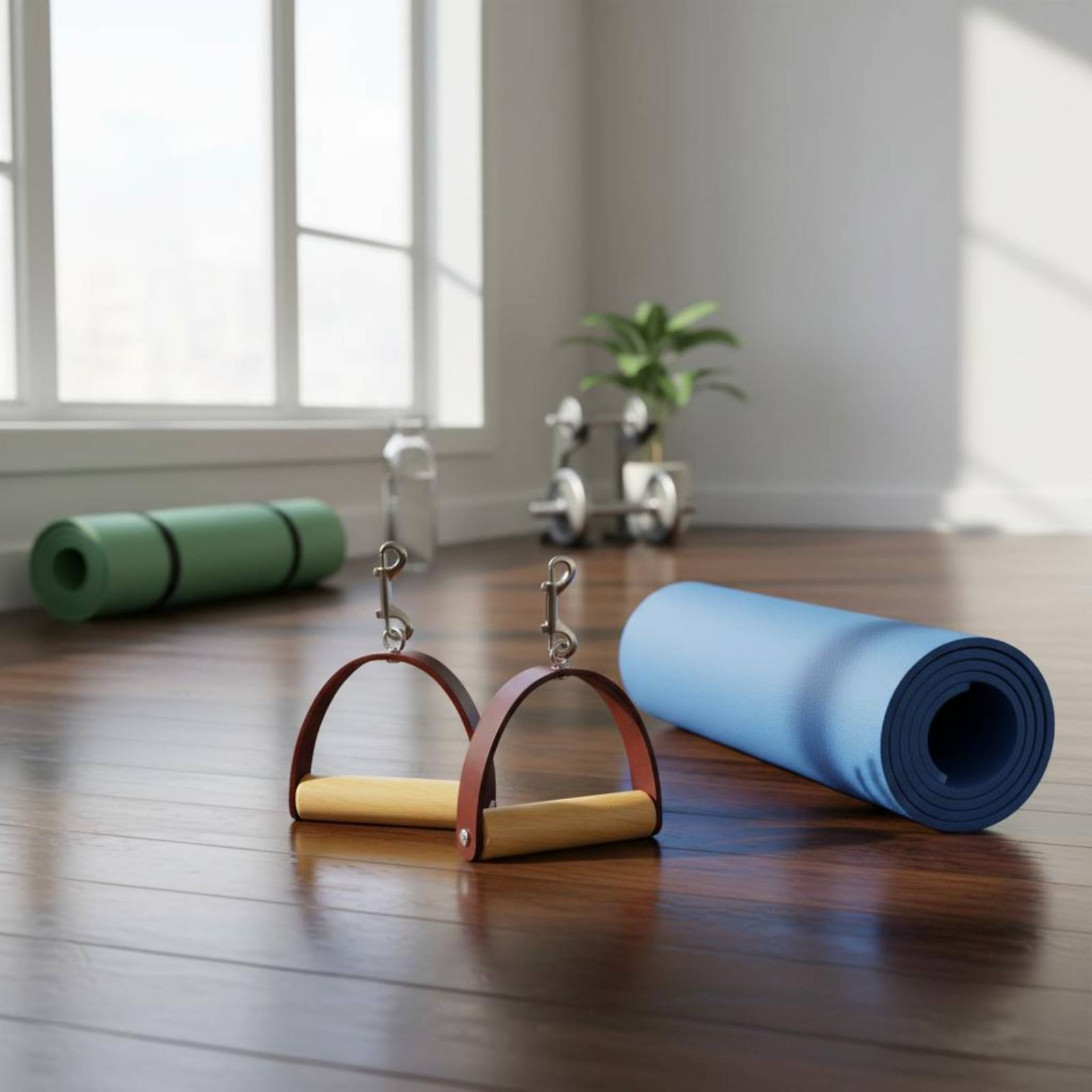 2 piezas/set de asas de cuero  - Pilates & Yoga Vida reseña y precio