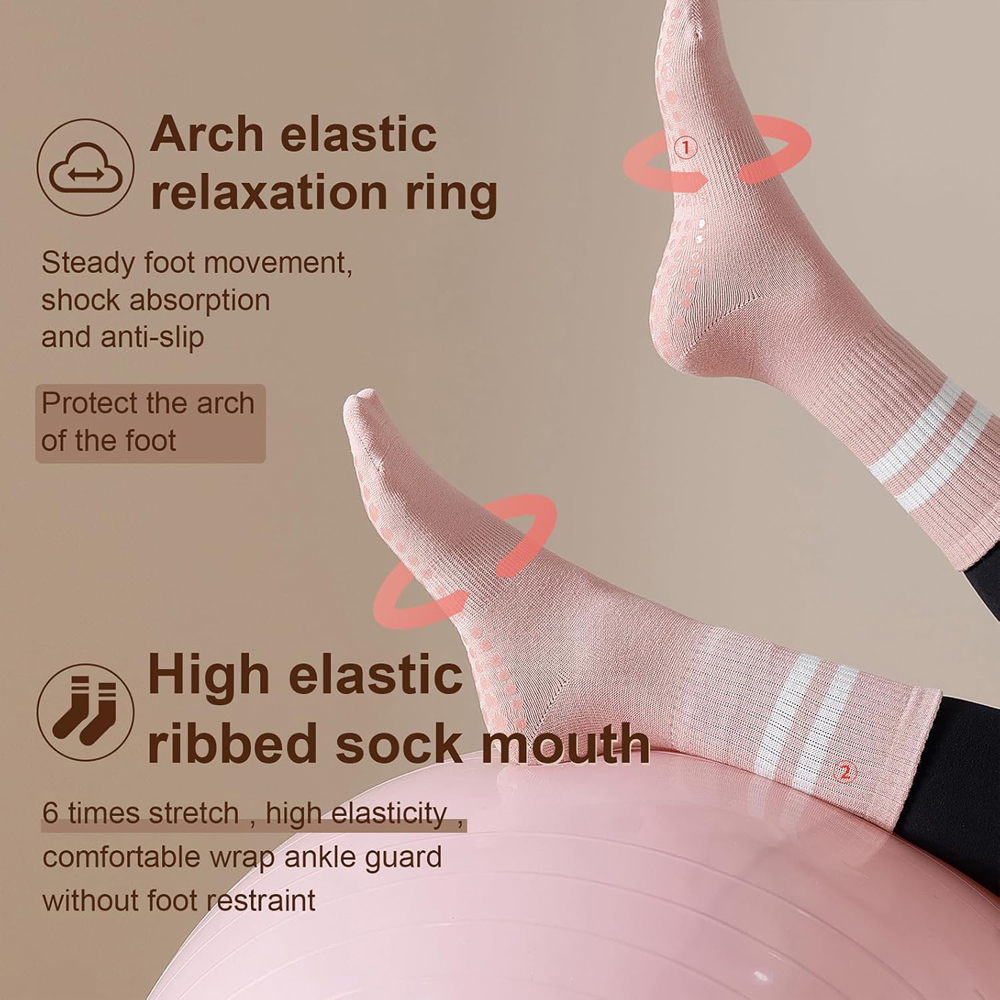 Calcetines de yoga y pilates c - Pilate Yoga Workout reseña y precio