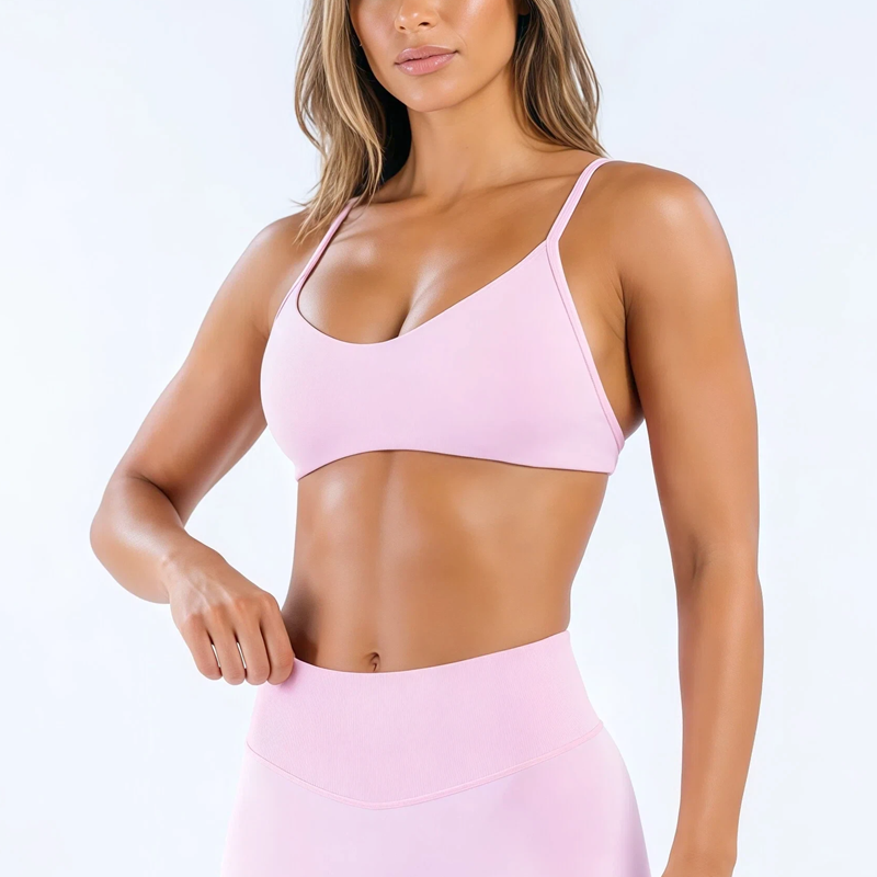 HISTELLO Impact Scoop Neck Bra - Pilate Yoga Workout reseña y precio