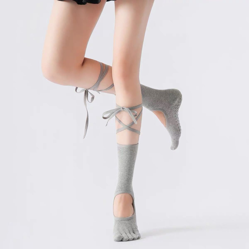Calcetines de ballet con cordo - Pilates & Yoga Vida reseña y precio