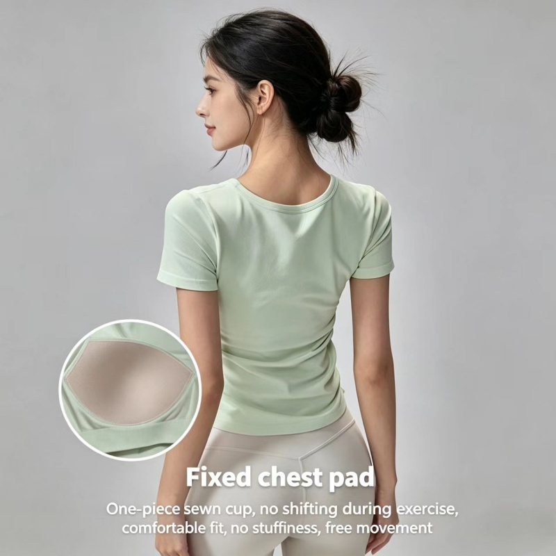 Camiseta Deportiva Acolchada d - Pilate Yoga Workout reseña y precio