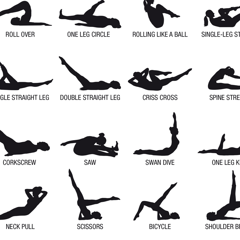 Póster de Lona sin Marco para  - Pilate Yoga Workout reseña y precio